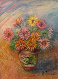 Combinazione natura morta e paesaggio 2010   Olio su tela 40x50