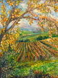 Vigna 2008   olio su tela 25x35 